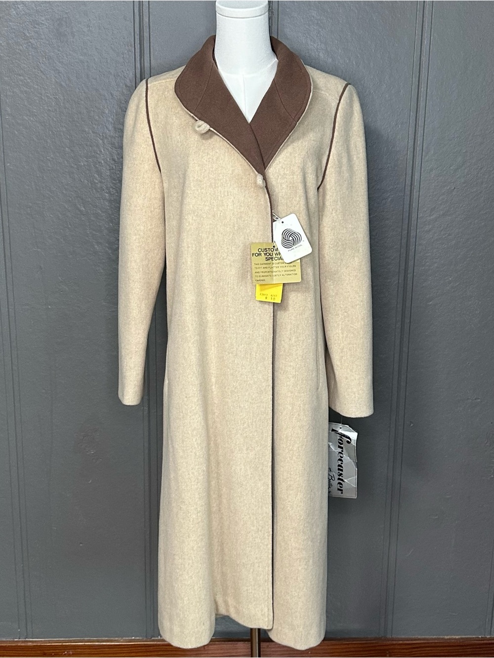 Vintage Forecaster of Boston Wool Coat NWT